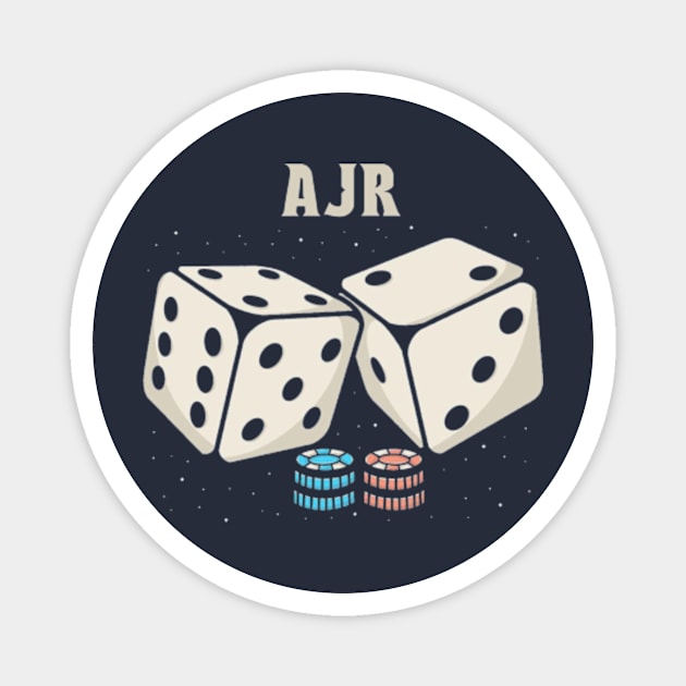 DICE AJR Magnet by Hsamal Gibran